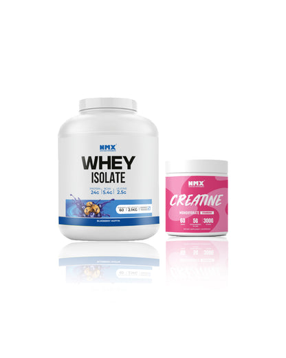 Whey Isolate & Creatine (60 Serv) Bundle