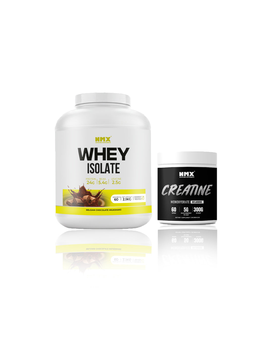 Whey Isolate & Creatine (60 Serv) Bundle