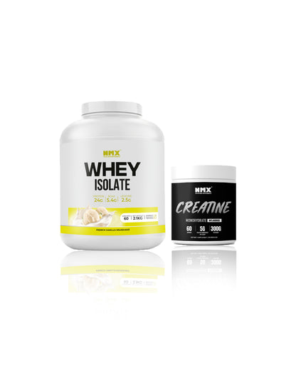 Whey Isolate & Creatine (60 Serv) Bundle