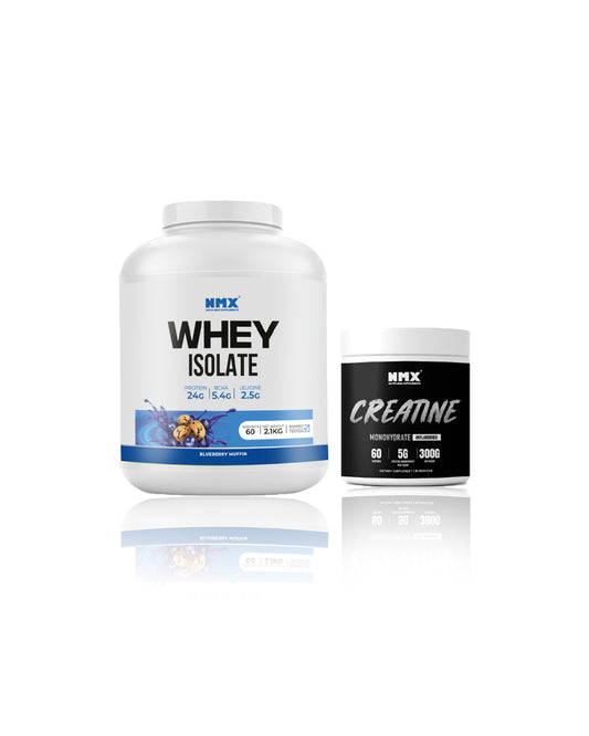 Whey Isolate & Creatine (60 Serv) Bundle